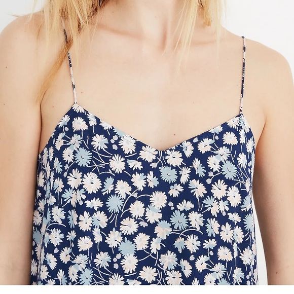 Madewell Cami Slip Dress in French Floral - Picture 2 of 8